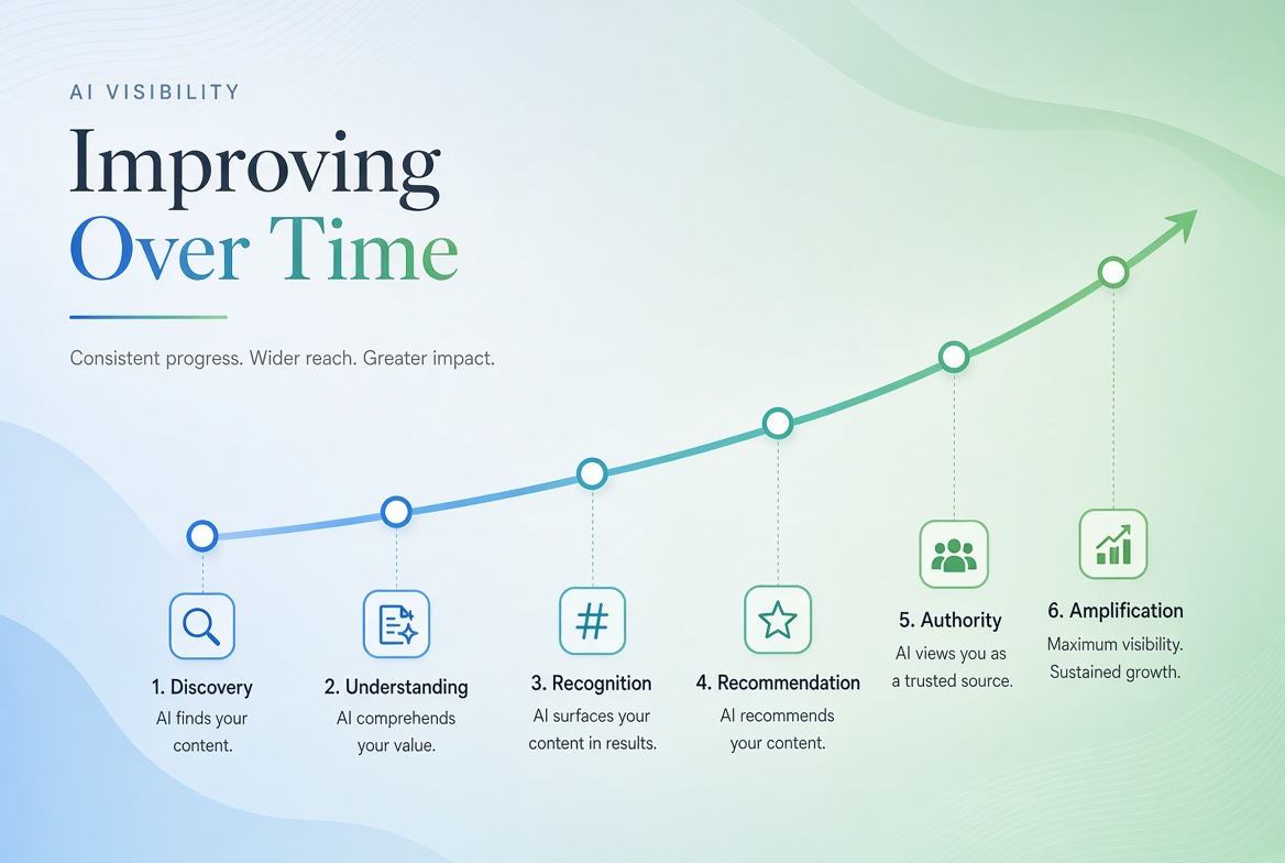 How Long Does It Take to Improve a Company's AI Visibility?